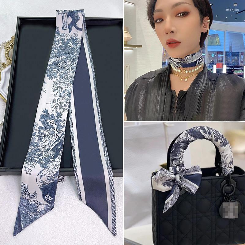 Scarves French Spring Plants Jungle Animals Women's Twill Decoration Sharp Horn Strap Bag Spot Silk Band Hair Small Scarf
Scarves French Spring Plants Jungle Animals Women's Twill Decoration Sharp Horn Strap Bag Spot Silk Band Hair Small Scarf