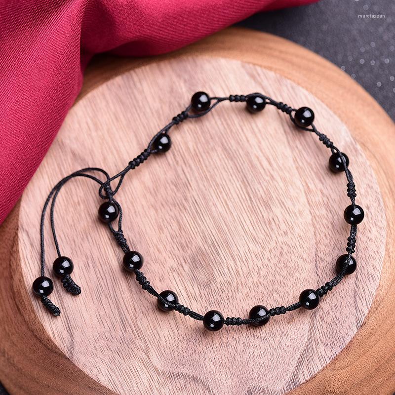 Anklets Anti-Swelling Natural Obsidian Crystal Anklet For Women Jewelry October Birthstone Black Anxiety Relief -4mm Bea
Anklets Anti-Swelling Natural Obsidian Crystal Anklet For Women Jewelry October Birthstone Black Anxiety Relief -4mm Bea