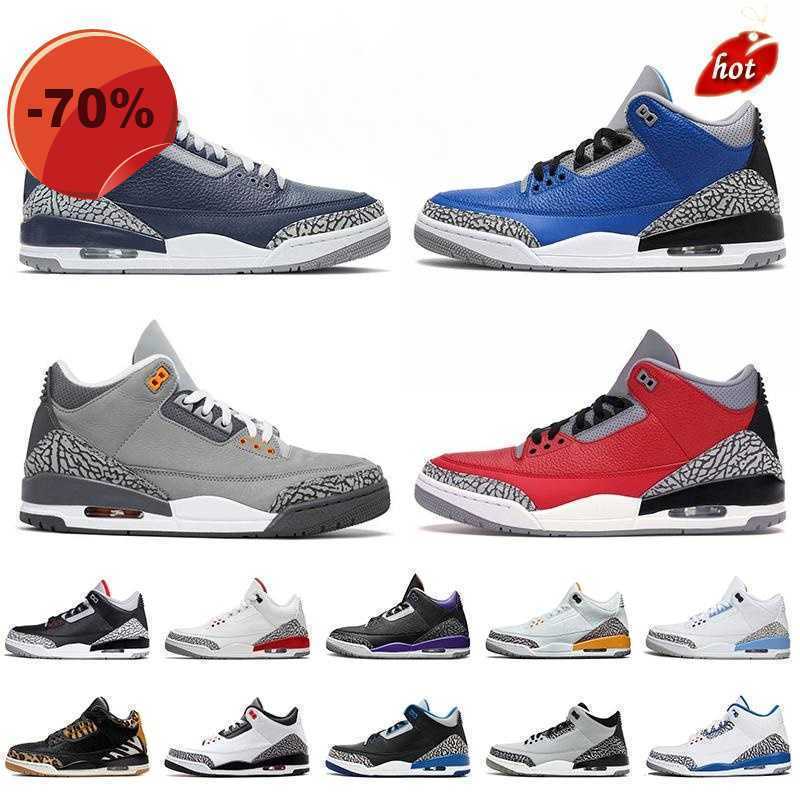 

Slippers Basketball AMG Shoes Jumpman 3 Sports Sneakers Georgetown UNC Cour Purple 3s Retroes Varsity Royal Cool Grey Knicks Rivals Ture Blue, 13