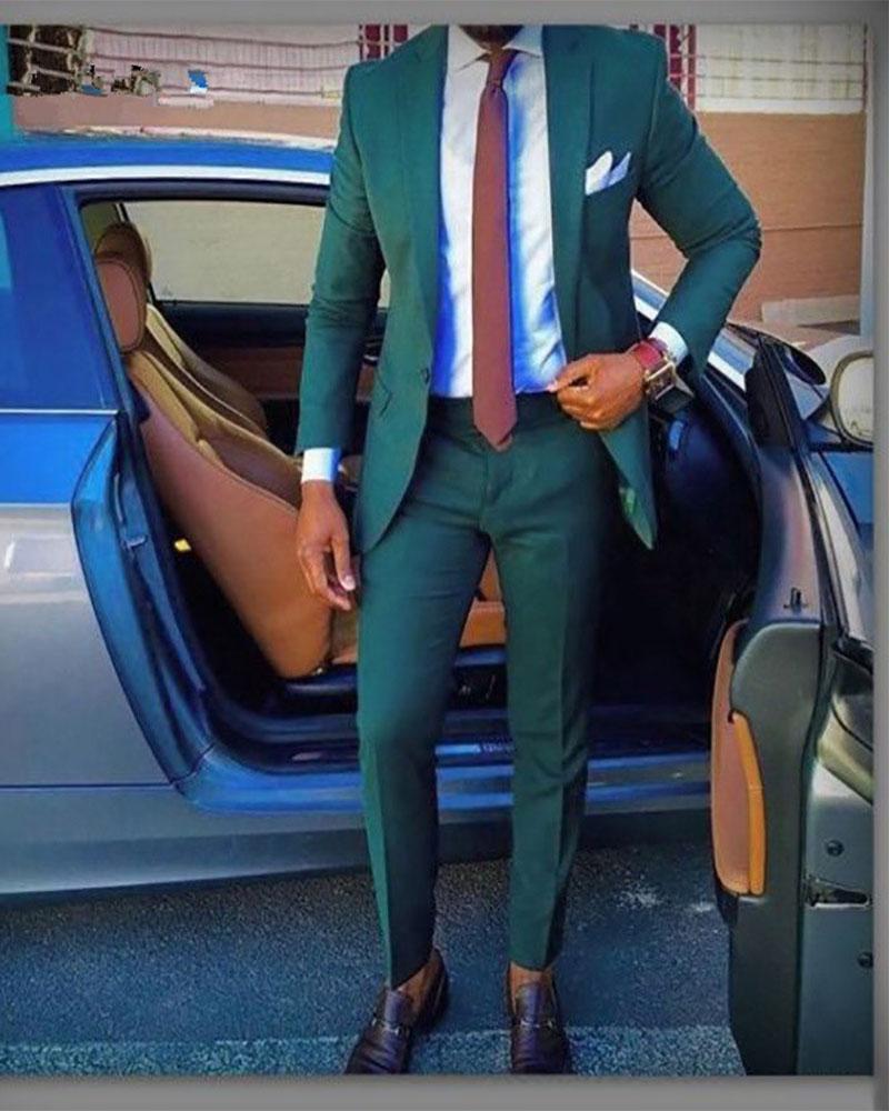 Men's Suits & Blazers 2023 Fashion Design Men Notched Lapel Dark Green Coat Blazer Business Suit Wedding Man Costume 2pcs Jacket Pants Tie, Picture shown
Men's Suits & Blazers 2023 Fashion Design Men Notched Lapel Dark Green Coat Blazer Business Suit Wedding Man Costume 2pcs Jacket Pants Tie, Picture shown