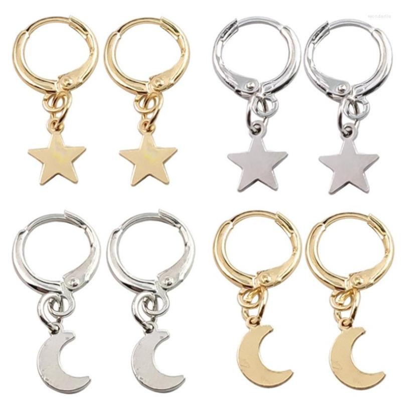 Dangle Earrings 2023 Fashion Simple Design Gold Silver Color Star Moon Charm Drop Pendant Women Delicate Party Jewelry
Dangle Earrings 2023 Fashion Simple Design Gold Silver Color Star Moon Charm Drop Pendant Women Delicate Party Jewelry