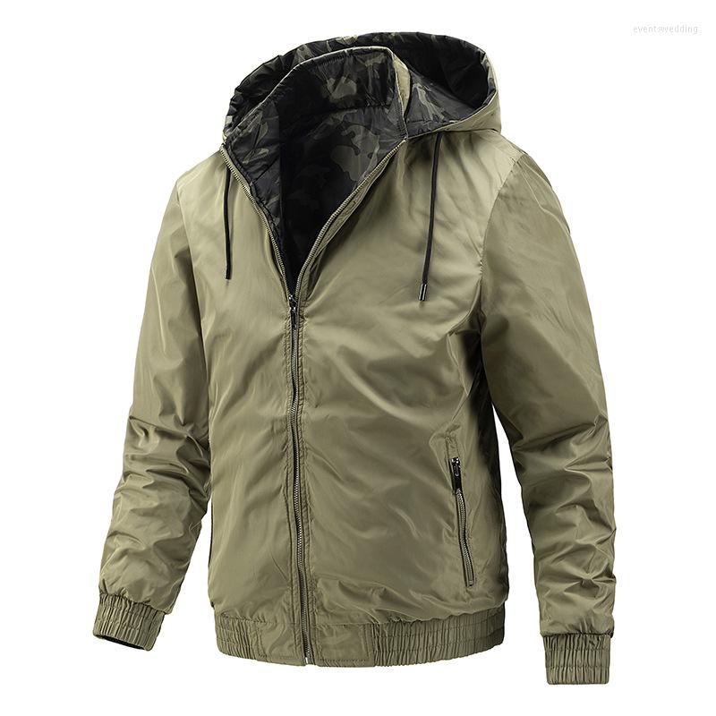 Men's Jackets Mens Autumn Winter Double Sided Camouflage Jacket Oversize Casual Green Hooded Long Sleeve Zip Up Camo Coat Boys Outerwear Xxl, Khaki
Men's Jackets Mens Autumn Winter Double Sided Camouflage Jacket Oversize Casual Green Hooded Long Sleeve Zip Up Camo Coat Boys Outerwear Xxl, Khaki