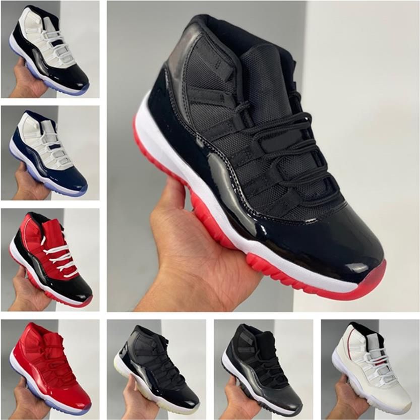Concord 45 Bred Mens Basketball Shoes Men Women Mid Platinum Tint XI 11s 11 space jam Navy Blue Red Black Snakeskin Sports sneakers, #11
Concord 45 Bred Mens Basketball Shoes Men Women Mid Platinum Tint XI 11s 11 space jam Navy Blue Red Black Snakeskin Sports sneakers, #11