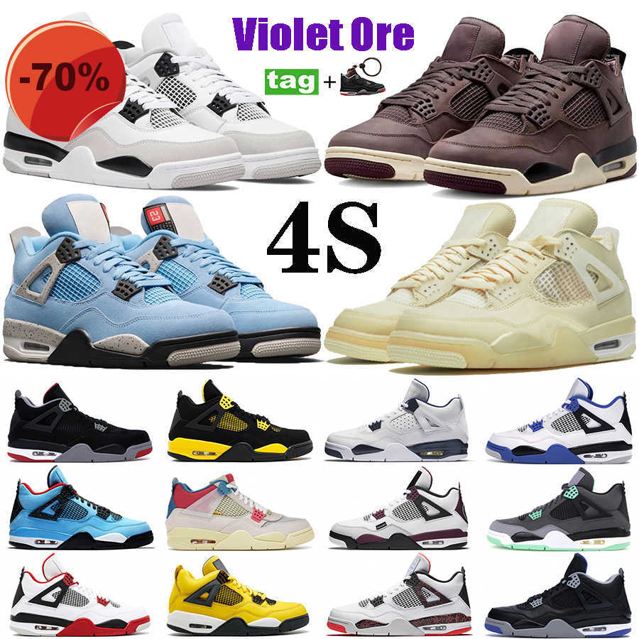 Slippers Basketball New Shoes Mens High 4 4s basketball Shoes Jumpman Violet Ore Military Black Cat Midnight Navy Bred University Blue Retro Trainers, 21 royalty
Slippers Basketball New Shoes Mens High 4 4s basketball Shoes Jumpman Violet Ore Military Black Cat Midnight Navy Bred University Blue Retro Trainers, 21 royalty