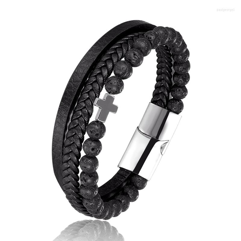 Charm Bracelets Stainless Steel Leather 6MM Natural Tiger Eye Beads Bracelet Hematite Cross Men Fashion Wrist Band
Charm Bracelets Stainless Steel Leather 6MM Natural Tiger Eye Beads Bracelet Hematite Cross Men Fashion Wrist Band