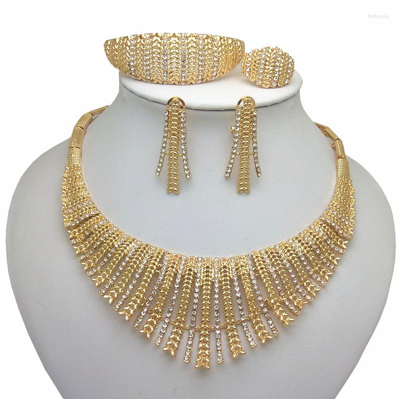 Necklace Earrings Set Kingdom Ma Nigerian Wedding African Costume Big Jewelry Dubai Neckace Bracelet Earring Ring Sets For Women Party, Picture shown
Necklace Earrings Set Kingdom Ma Nigerian Wedding African Costume Big Jewelry Dubai Neckace Bracelet Earring Ring Sets For Women Party, Picture shown