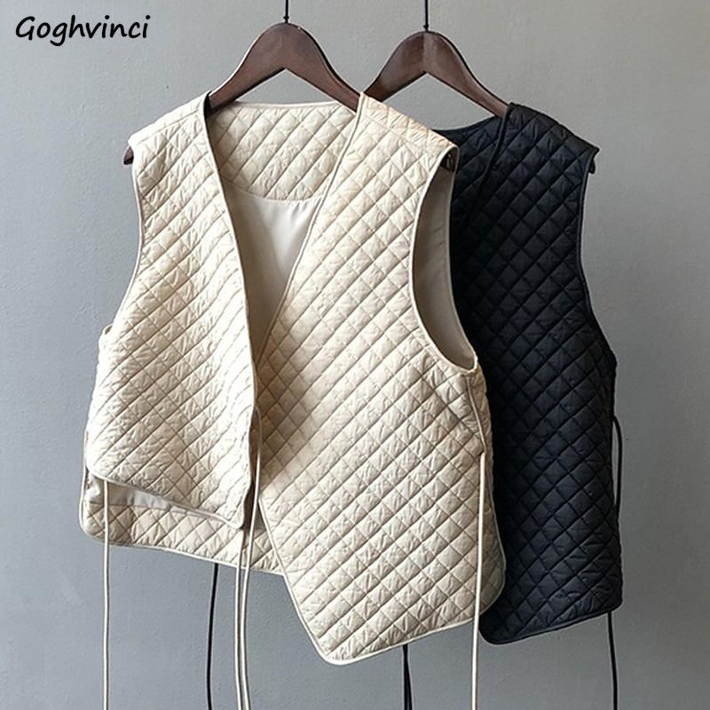 Women Vests Solid Coat Lace up Cropped Vintage Elegant Fashion Asymmetric Chic Temperament Autumn Winter Casual Official Female 230225, Black
Women Vests Solid Coat Lace up Cropped Vintage Elegant Fashion Asymmetric Chic Temperament Autumn Winter Casual Official Female 230225, Black