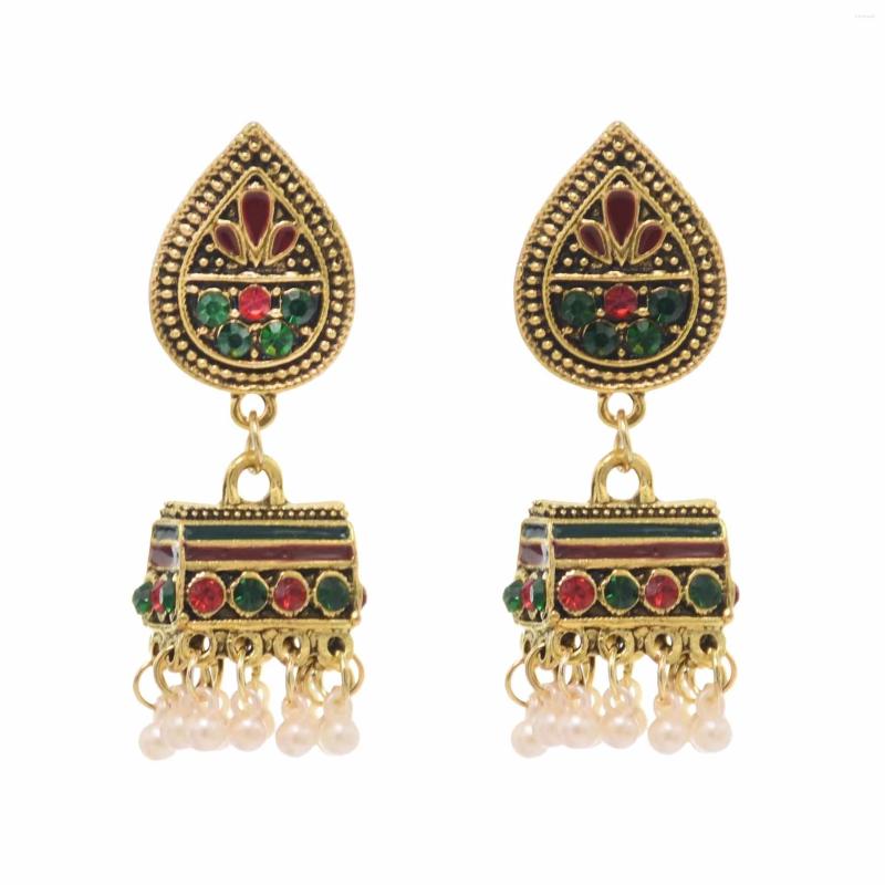 Dangle Earrings Vintage Gold Color Crystal Treasure Chest Pearl Tassel For Women Ethnic Jhumka Charm Afghan Dress Jewelry
Dangle Earrings Vintage Gold Color Crystal Treasure Chest Pearl Tassel For Women Ethnic Jhumka Charm Afghan Dress Jewelry