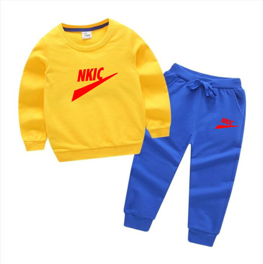 Baby Boys Girls Clothes Spring Fall Set Print Long Sleeve Sweatshirt with Elastic Waist Sweatpants 2PC, Navy blue
Baby Boys Girls Clothes Spring Fall Set Print Long Sleeve Sweatshirt with Elastic Waist Sweatpants 2PC, Navy blue