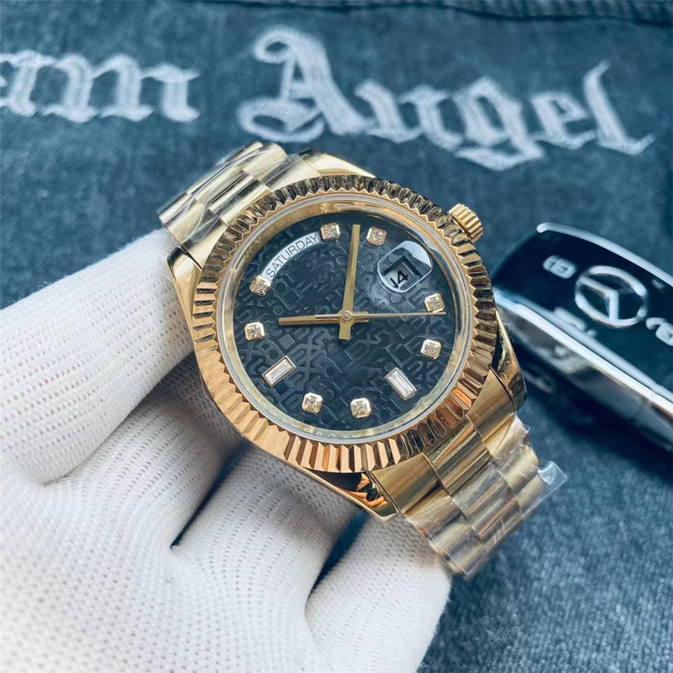 Luxury brand men's business mechanical watch 40MM double calendar boutique 904L automatic waterproof watches, Multi-color
Luxury brand men's business mechanical watch 40MM double calendar boutique 904L automatic waterproof watches, Multi-color
