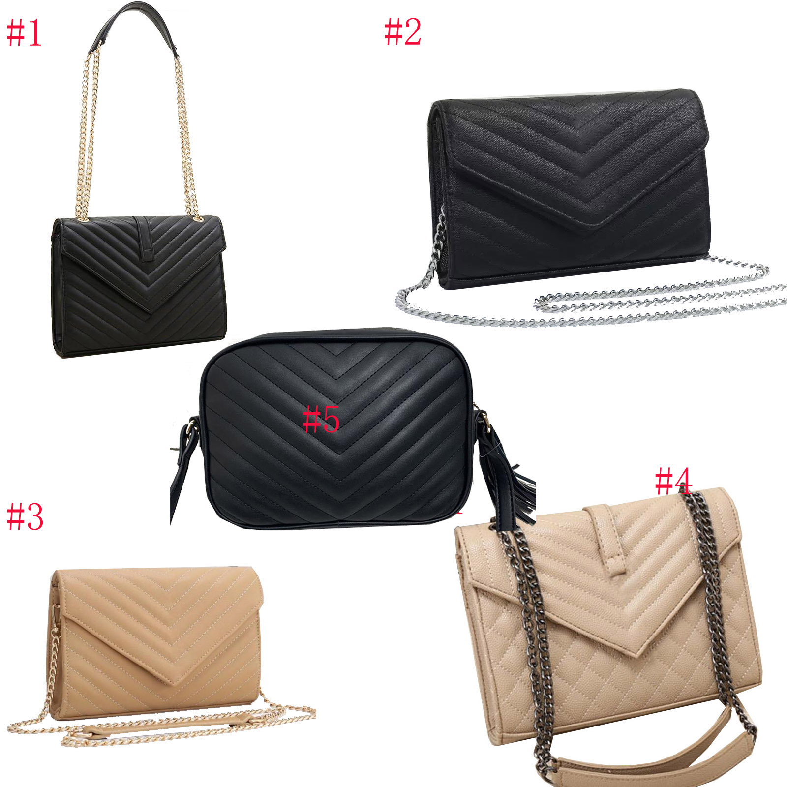 Black Wallet Shoulder Bags Designer Luxury Bag Quilted Leather Textured Crossbody Handbag Loulou Fashion Chain phone bag card holder
Black Wallet Shoulder Bags Designer Luxury Bag Quilted Leather Textured Crossbody Handbag Loulou Fashion Chain phone bag card holder
