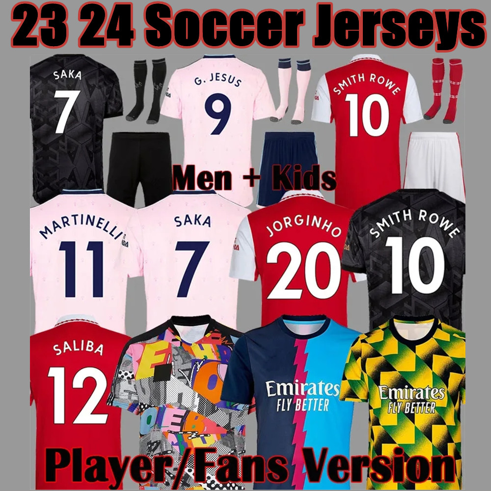 Fans Player version soccer jerseys SALIBA Gunners 22 23 MARTINELLI G. JESUS 2022 2023 SMITH ROWE ARSen jersey SAKA All football shirt ODEGAARD FABIO ZINCHENKO men Kids, Adult 3
Fans Player version soccer jerseys SALIBA Gunners 22 23 MARTINELLI G. JESUS 2022 2023 SMITH ROWE ARSen jersey SAKA All football shirt ODEGAARD FABIO ZINCHENKO men Kids, Adult 3