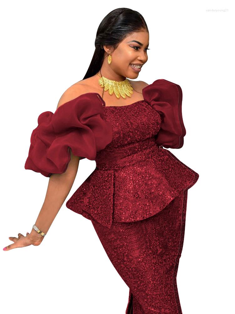 Ethnic Clothing African Pencil Dress Women Puff Sleeve High Waist Dashiki Africa Summer Solid Sexy Elegant Party 2023
Ethnic Clothing African Pencil Dress Women Puff Sleeve High Waist Dashiki Africa Summer Solid Sexy Elegant Party 2023