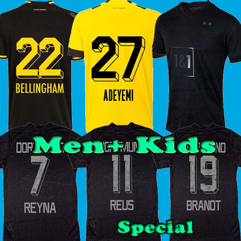 HALLER soccer jerseys REYNA 22 23 football shirt REUS DORTMUND All black special Final NEONGELB BELLINGHAM HUMMELS BRANDT men kids kits maillot de foot 2022 2023, Kids 22 23 away
HALLER soccer jerseys REYNA 22 23 football shirt REUS DORTMUND All black special Final NEONGELB BELLINGHAM HUMMELS BRANDT men kids kits maillot de foot 2022 2023, Kids 22 23 away