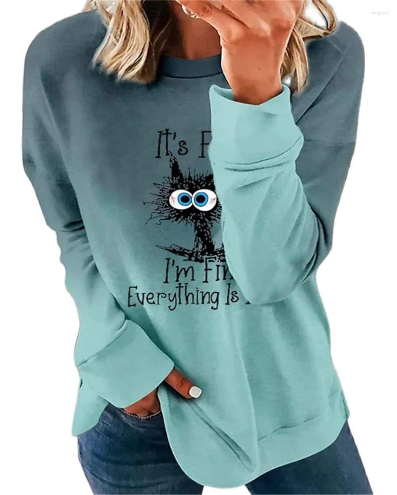 Women's T Shirts 2023 Autumn And Winter Round Neck Long Sleeve Top Ladies 3D Printing Loose Pullover Casual Sweater T-Shirt
Women's T Shirts 2023 Autumn And Winter Round Neck Long Sleeve Top Ladies 3D Printing Loose Pullover Casual Sweater T-Shirt