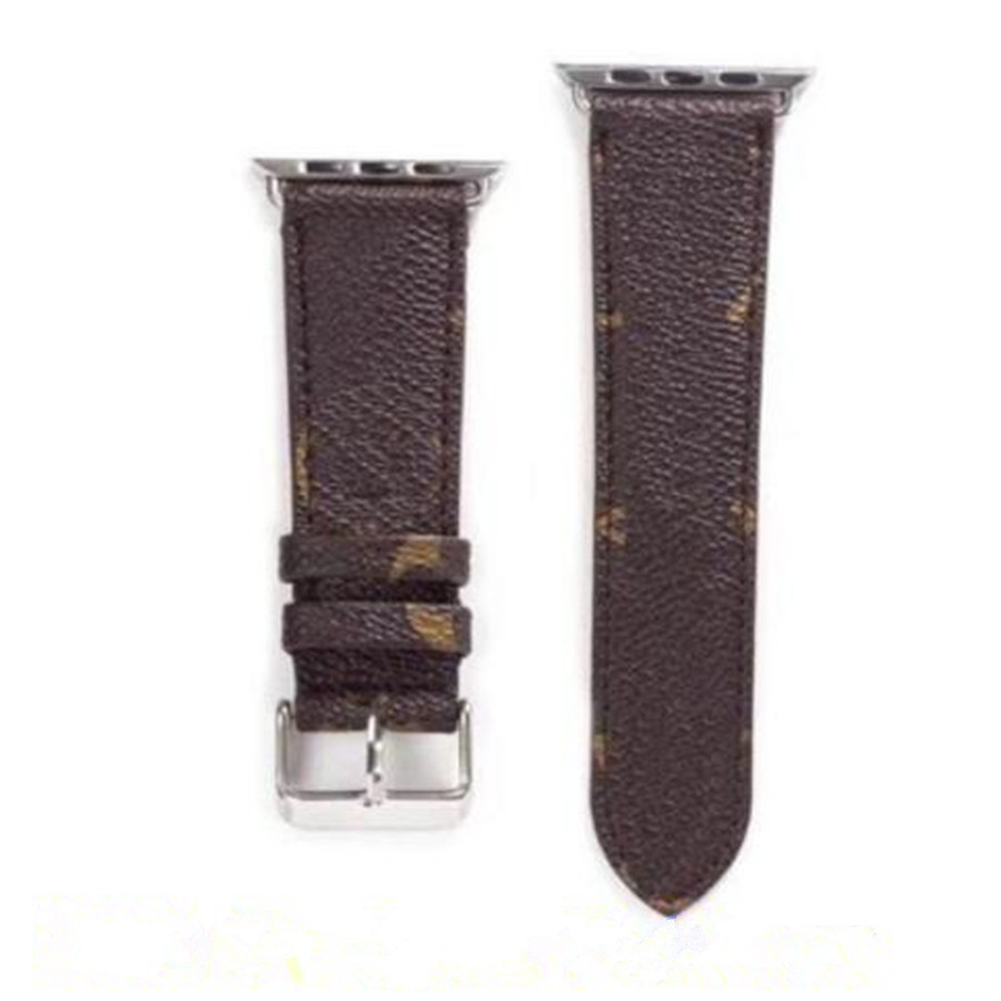 Fashion Designer Watch Straps for 38mm 40mm 41mm 42mm 44mm 45mm Series 1 2 3 4 5 6 7 SE High Quality Leather Smart Bands Deluxe Wristband Watchbands Wearable
Fashion Designer Watch Straps for 38mm 40mm 41mm 42mm 44mm 45mm Series 1 2 3 4 5 6 7 SE High Quality Leather Smart Bands Deluxe Wristband Watchbands Wearable