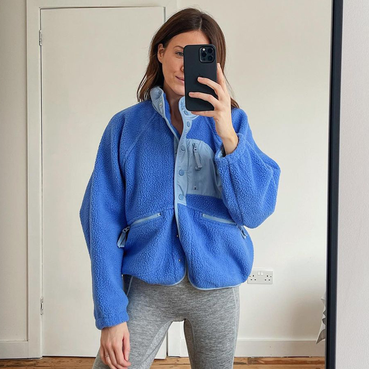 Women s Jackets Pockets Patchwork Jackects Woman Winter Single Breasted Stand Collar Cozy Coats Vintage Chic Sport Outwear Tops 230225, Blue
Women s Jackets Pockets Patchwork Jackects Woman Winter Single Breasted Stand Collar Cozy Coats Vintage Chic Sport Outwear Tops 230225, Blue