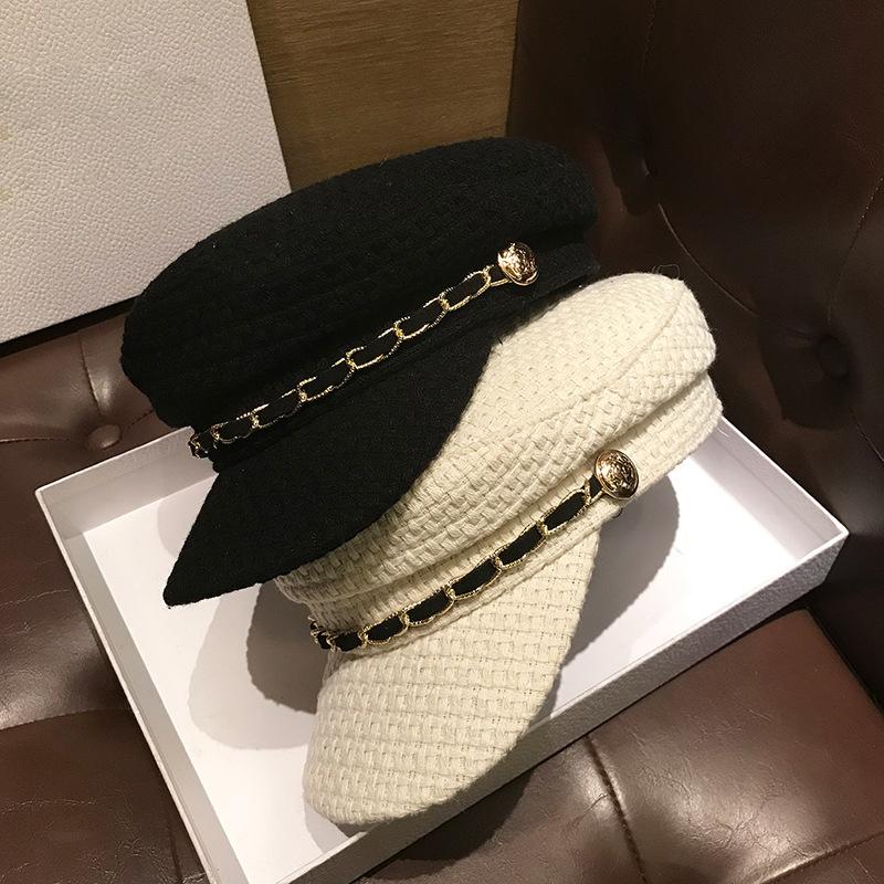 Berets Winter Pleated Breathable Navy Hat Autumn Outdoor Leisure Visor Cap Beret Hats For Women Flat Top Captain Cadet Octagonal HatBerets, Beige 1
Berets Winter Pleated Breathable Navy Hat Autumn Outdoor Leisure Visor Cap Beret Hats For Women Flat Top Captain Cadet Octagonal HatBerets, Beige 1