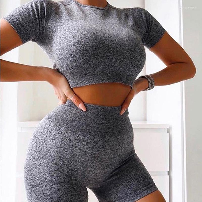 Active Sets Sport Set Women Yoga Pants Sportswear Short T-shirt With Exposed Navel High Waist Shorts Fitness Two-piece Suit Clothing, Blue
Active Sets Sport Set Women Yoga Pants Sportswear Short T-shirt With Exposed Navel High Waist Shorts Fitness Two-piece Suit Clothing, Blue