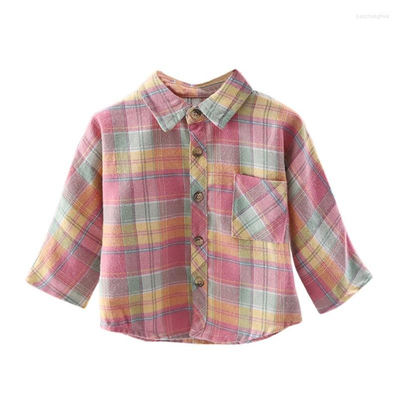Clothing Sets Autumn Baby Girl Long Sleeve Cotton Plaid Shirt Casual Turn-down Classic Shirt111, Beige
Clothing Sets Autumn Baby Girl Long Sleeve Cotton Plaid Shirt Casual Turn-down Classic Shirt111, Beige