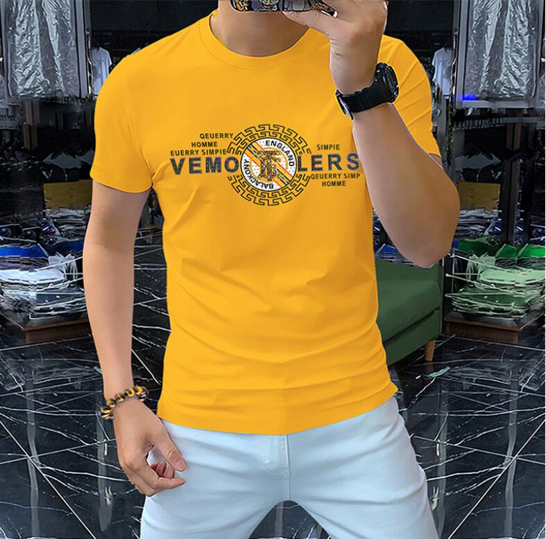 B211 comfortable designer t shirt summer white short sleeve men tshirt tee mens clothes, Orange
B211 comfortable designer t shirt summer white short sleeve men tshirt tee mens clothes, Orange