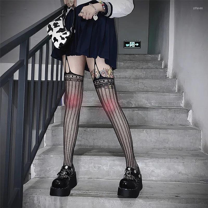 Women Socks Black Sexy Fishnet Stockings Japanese European And American Ins Over The Knee Female Fake Suspenders Lace Jk Pantyhose, Bk1
Women Socks Black Sexy Fishnet Stockings Japanese European And American Ins Over The Knee Female Fake Suspenders Lace Jk Pantyhose, Bk1