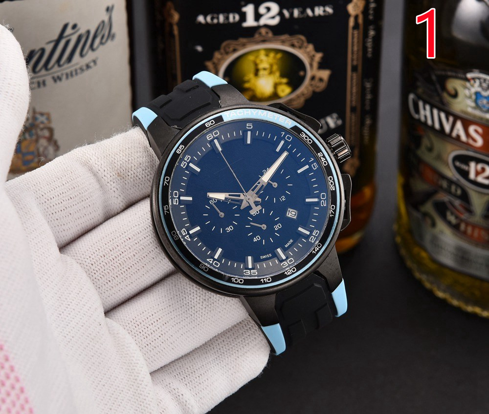 New Six stitches luxury mens watches All dial work Quartz Watch high quality 1853 Top luxury Brand chronograph clock Rubber belt men fashion accessories gifts style
New Six stitches luxury mens watches All dial work Quartz Watch high quality 1853 Top luxury Brand chronograph clock Rubber belt men fashion accessories gifts style