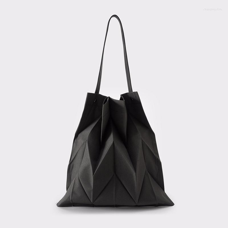 Evening Bags Japan's Pleated Bag Lightweight Folding Handbag All-Match List Shoulder Ladies Canvas Shopping, Black
Evening Bags Japan's Pleated Bag Lightweight Folding Handbag All-Match List Shoulder Ladies Canvas Shopping, Black
