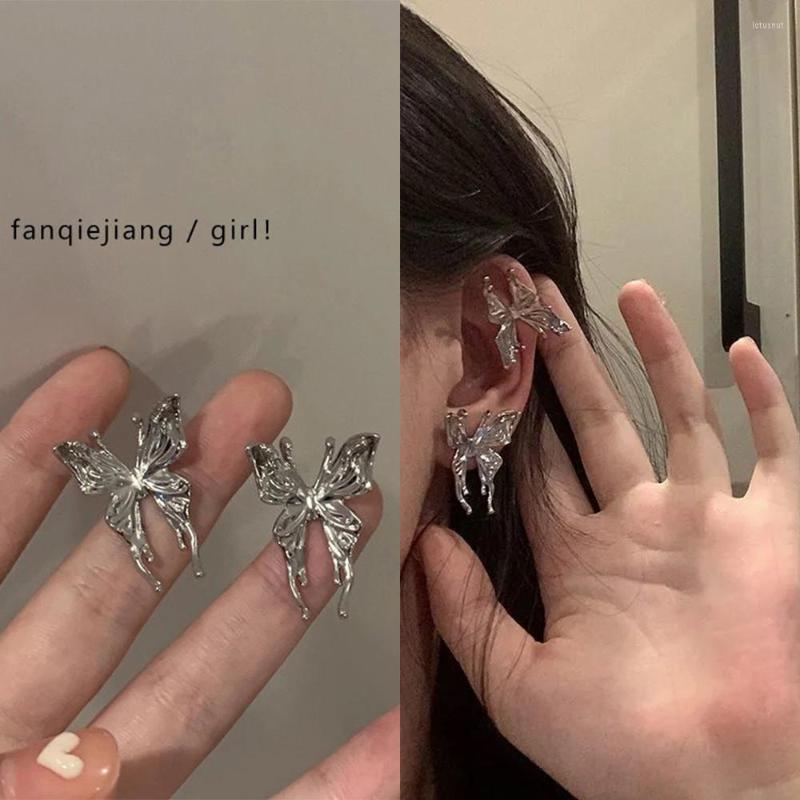 Dangle Earrings Korean Fashion Gothic Punk Style Butterfly Women's Cool Metal Drop Party Jewelry Set
Dangle Earrings Korean Fashion Gothic Punk Style Butterfly Women's Cool Metal Drop Party Jewelry Set