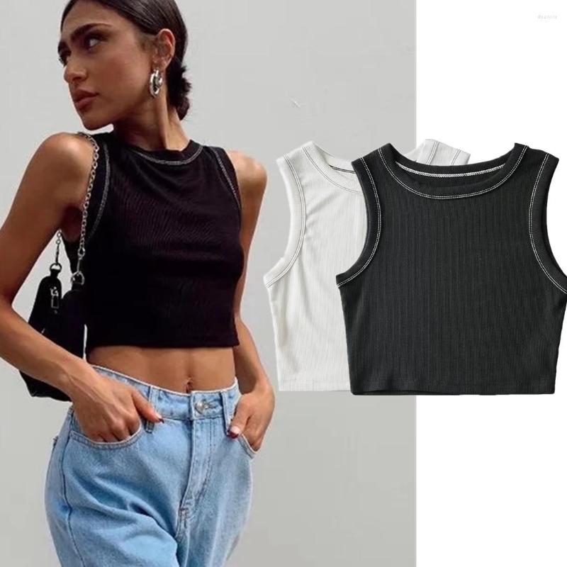 Women' Tanks Maxdutti Ins Blogger High Street Color Contrast Camisole Knitted Short Tshirts Tank Tops Summer Women, Black
Women' Tanks Maxdutti Ins Blogger High Street Color Contrast Camisole Knitted Short Tshirts Tank Tops Summer Women, Black