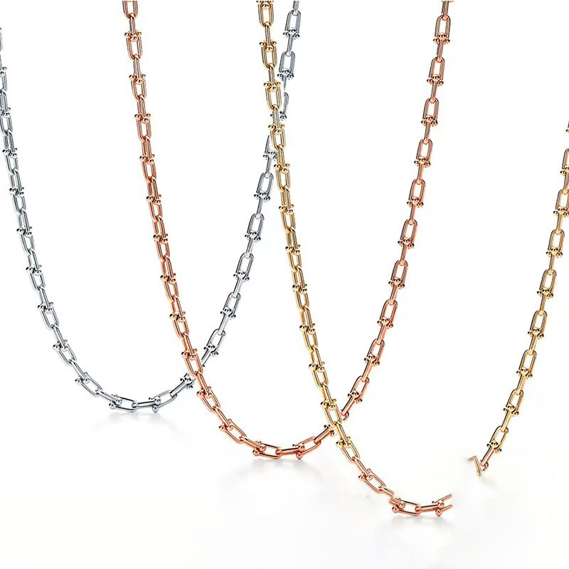 gold silver Fine chain necklace charms pendants set Plated 18K for Women Girl Valentine Mother Day Engagement Gift Hot designer jewelry couple fashion Wedding gifts
gold silver Fine chain necklace charms pendants set Plated 18K for Women Girl Valentine Mother Day Engagement Gift Hot designer jewelry couple fashion Wedding gifts
