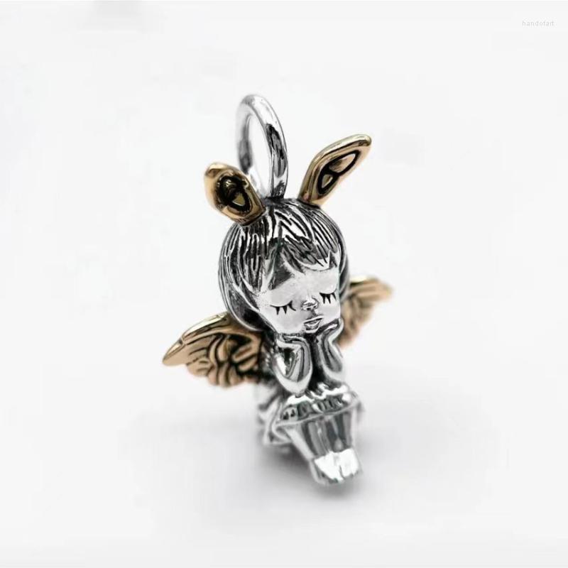 Pendant Necklaces Fashion Cute Angel For Women Holiday Gift Retro Cartoon Hip-hop Cupid Sweater Chain Girls Jewelry Accessories
Pendant Necklaces Fashion Cute Angel For Women Holiday Gift Retro Cartoon Hip-hop Cupid Sweater Chain Girls Jewelry Accessories