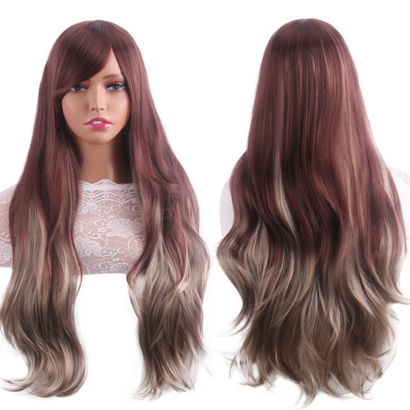Europe and the United States Big wavy curly hair ladies pick-dyed curly hair cover factory cross-border long curly hair wig cover, Mix color
Europe and the United States Big wavy curly hair ladies pick-dyed curly hair cover factory cross-border long curly hair wig cover, Mix color