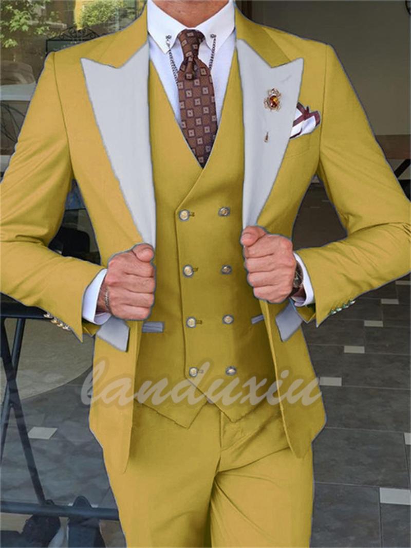 Men's Suits & Blazers 2023 Fashion Latest Champagne Coat Pant Designs Casual Business Suit 3 Pieces Set Trousers Pants Vest, Pink
Men's Suits & Blazers 2023 Fashion Latest Champagne Coat Pant Designs Casual Business Suit 3 Pieces Set Trousers Pants Vest, Pink