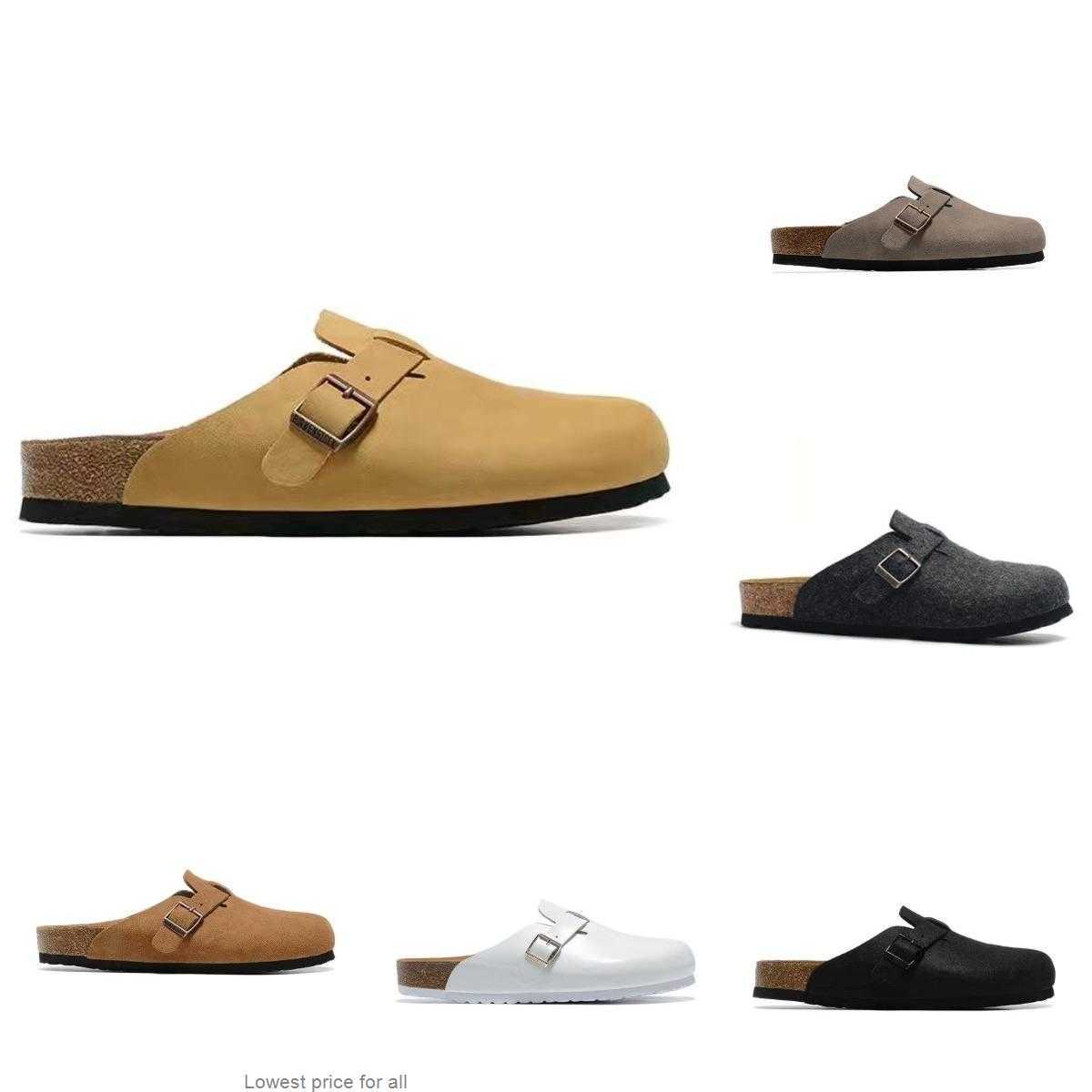 2023 Designer Boston summer cork flat Sandals Fashion designs leather slippers Beach sandals Casual shoes Clogs for Women Men bag head
2023 Designer Boston summer cork flat Sandals Fashion designs leather slippers Beach sandals Casual shoes Clogs for Women Men bag head