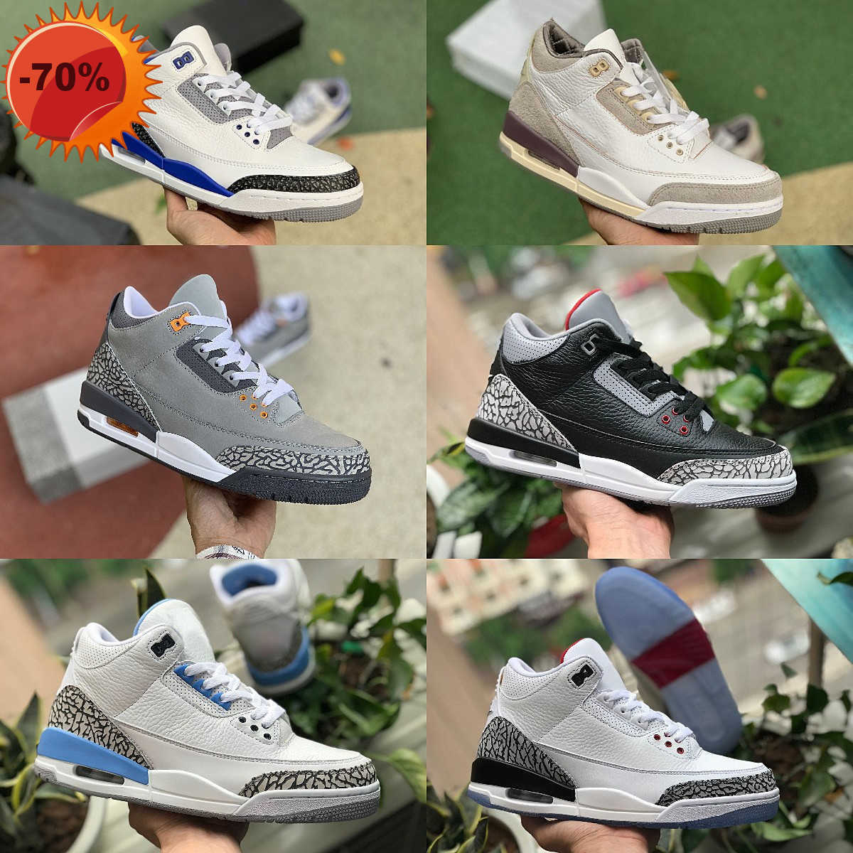 Boots NEW Jumpman Racer Blue 3 3S Basketball Shoes Mens Cool Grey A Ma Maniere UNC Pine Green FREE THROW LINE Denim Red Black Cement Pure White
Boots NEW Jumpman Racer Blue 3 3S Basketball Shoes Mens Cool Grey A Ma Maniere UNC Pine Green FREE THROW LINE Denim Red Black Cement Pure White