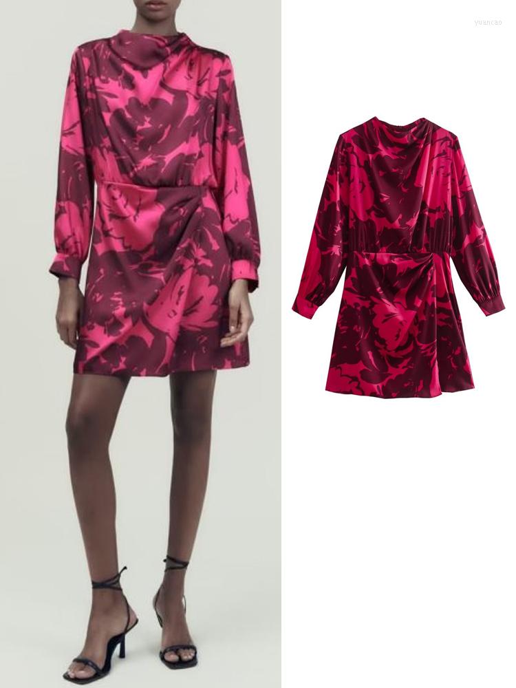 Casual Dresses Women's Dress 2023 Chic Fashion Satin Texture Shirt Mini Retro Round Neck Long-Sleeved Back Zip Design, At0008
Casual Dresses Women's Dress 2023 Chic Fashion Satin Texture Shirt Mini Retro Round Neck Long-Sleeved Back Zip Design, At0008