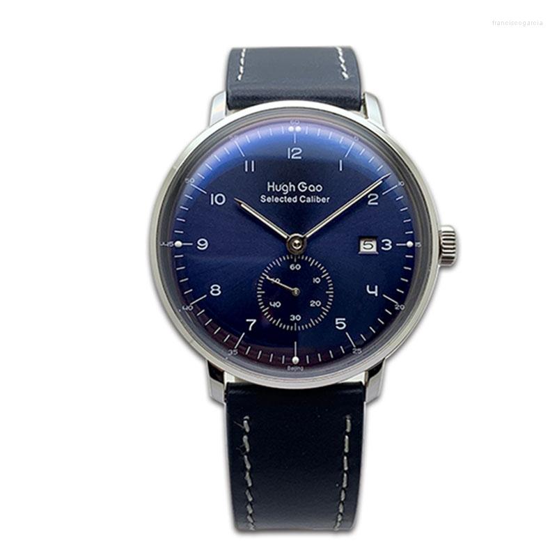 Wristwatches Classic Fashion Small Three-hand Manual Mechanical Watch 40mm Sapphire Waterproof Luminous Calendar Stainless Steel Men's, Picture shown
Wristwatches Classic Fashion Small Three-hand Manual Mechanical Watch 40mm Sapphire Waterproof Luminous Calendar Stainless Steel Men's, Picture shown