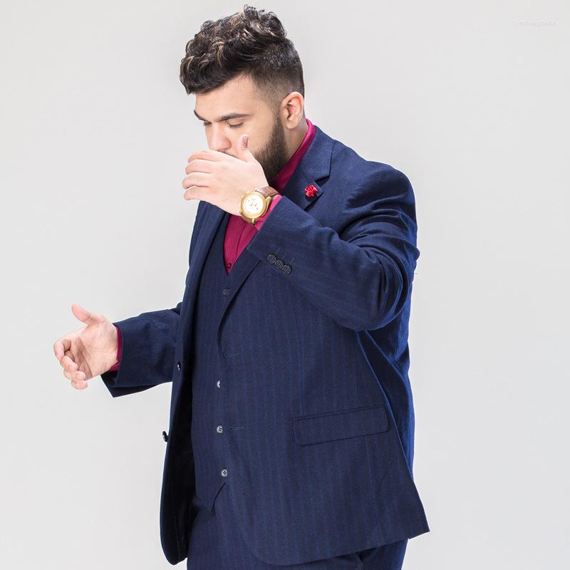 Men's Suits 2023 Obese Fashion Stripe Three Piece Single Breasted Clothes Trousers Vest Formal Men For Wedding Plus Size -9XL, 18106 three pieces
Men's Suits 2023 Obese Fashion Stripe Three Piece Single Breasted Clothes Trousers Vest Formal Men For Wedding Plus Size -9XL, 18106 three pieces