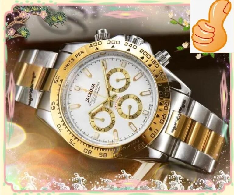 All Dials Work Famous Mens Stopwatch Watches Three Eyes Full Functional Clock Full Fine Stainless Steel Belt Quartz Original Clasp Analog Casual Wristwatch, As pic
All Dials Work Famous Mens Stopwatch Watches Three Eyes Full Functional Clock Full Fine Stainless Steel Belt Quartz Original Clasp Analog Casual Wristwatch, As pic