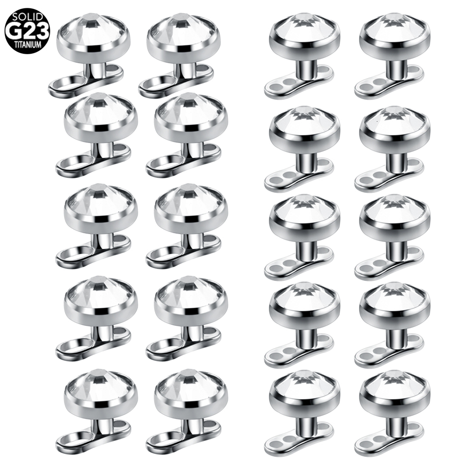 Waist Chain Belts 10pcs lot Micro Dermal Piercings Set Anchor Base Tops Skinner Diver Top Body Jewelry 14G 230225, Style7
Waist Chain Belts 10pcs lot Micro Dermal Piercings Set Anchor Base Tops Skinner Diver Top Body Jewelry 14G 230225, Style7