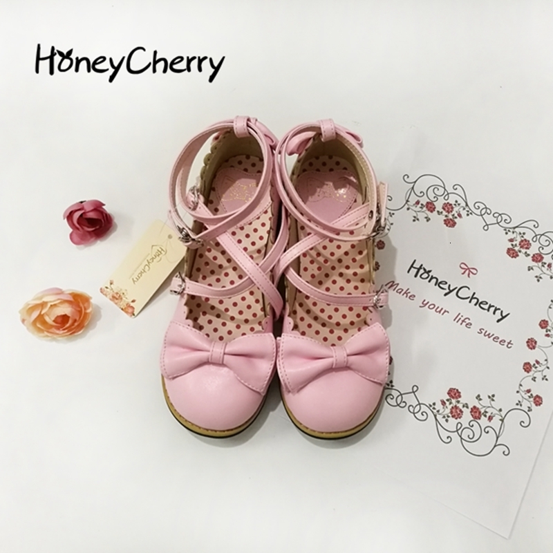 Dress Shoes HoneyCherry Lolita Shoes Princess Shoes Students Lovely Shoes Women Flats Low Round With Cross Straps Bow 230225, Wine red
Dress Shoes HoneyCherry Lolita Shoes Princess Shoes Students Lovely Shoes Women Flats Low Round With Cross Straps Bow 230225, Wine red