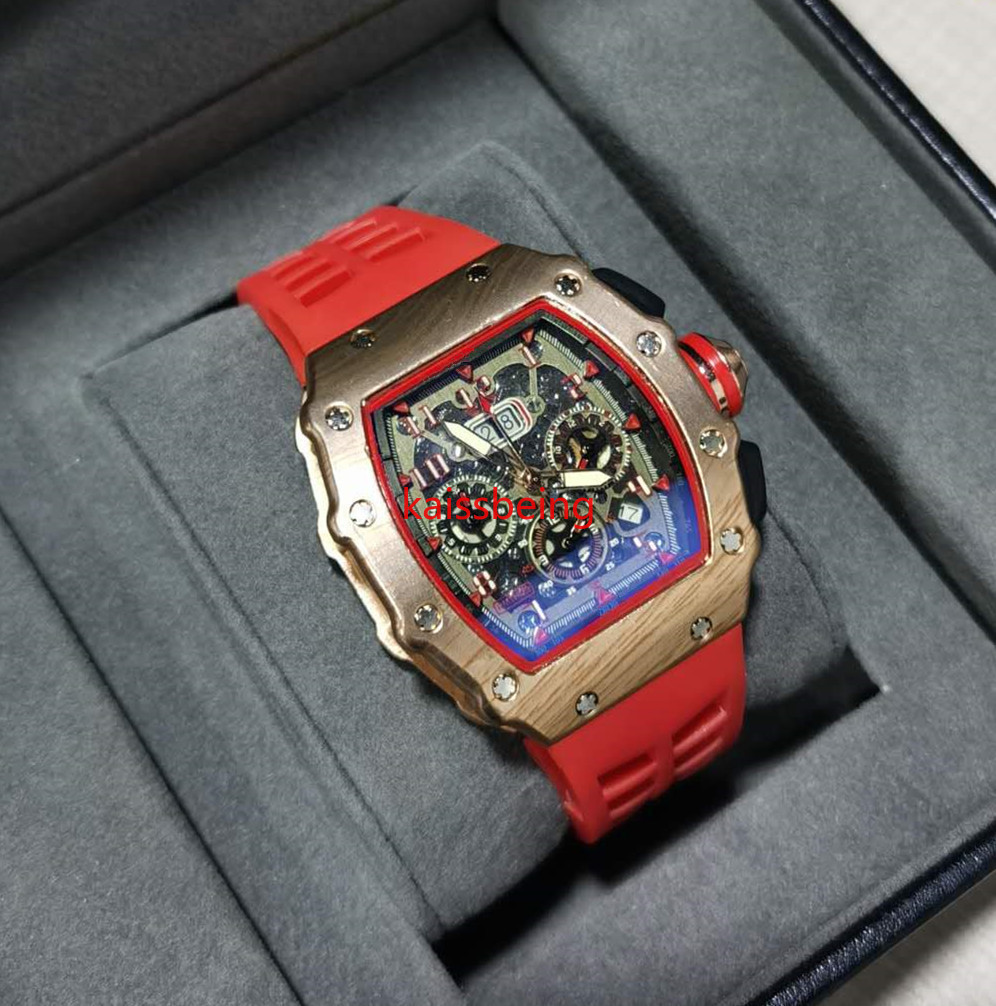 23 6-pin quartz watch diamond high quality male hollow glass back stainless steel black rubber watch
23 6-pin quartz watch diamond high quality male hollow glass back stainless steel black rubber watch