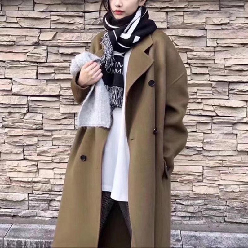 Women' Wool & Blends The Doubles Coat Surface Of 2023 Autumn Winters Is Pure Color Long Buttons Loose Type Cashmere Both SidesW, Camel
Women' Wool & Blends The Doubles Coat Surface Of 2023 Autumn Winters Is Pure Color Long Buttons Loose Type Cashmere Both SidesW, Camel