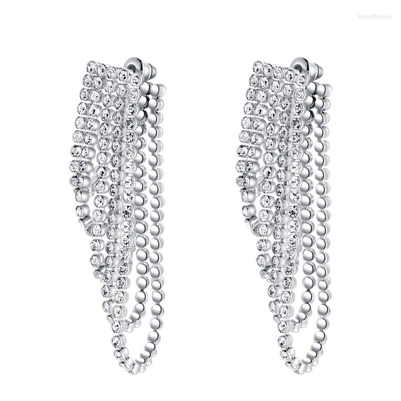 Dangle Earrings Fashion Jewelry Personality Temperament Crystal Tassel Bridal For Women Long Luxury Party
Dangle Earrings Fashion Jewelry Personality Temperament Crystal Tassel Bridal For Women Long Luxury Party