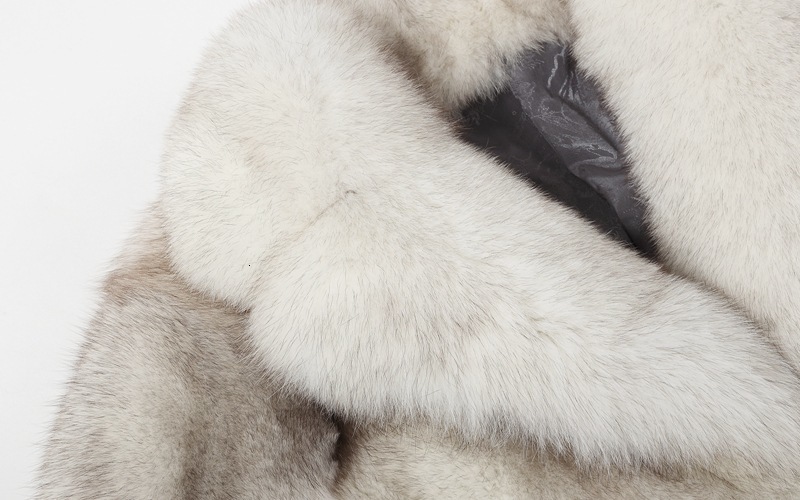 Men's Wool Blends Fur Coat Midlength Whole Leather Winter Thick Haining 230225