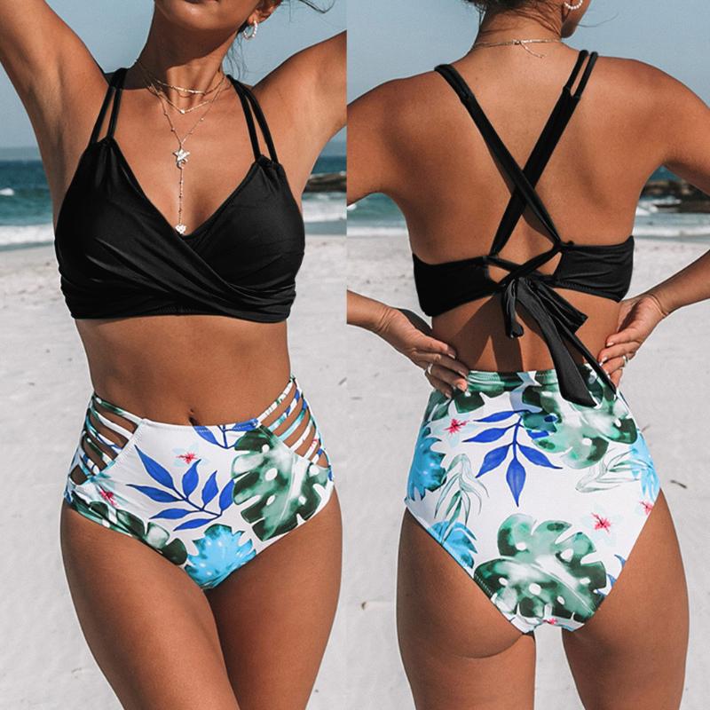 Women's Swimwear Women Floral Print Bikini Set Swimming Lace Up Two Piece Swimsuits Beachwear 2023 Sexy Swimsuit Mujer, Gn
Women's Swimwear Women Floral Print Bikini Set Swimming Lace Up Two Piece Swimsuits Beachwear 2023 Sexy Swimsuit Mujer, Gn