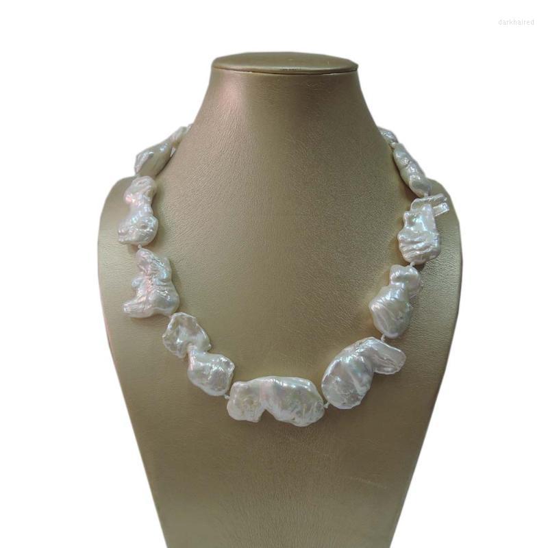 Chains NATURE FRESHWATER NECKLACE BIG Baroque PEARL NECKLACE- Good Quality-28-45 Mm PearlChains ChainsChains
Chains NATURE FRESHWATER NECKLACE BIG Baroque PEARL NECKLACE- Good Quality-28-45 Mm PearlChains ChainsChains