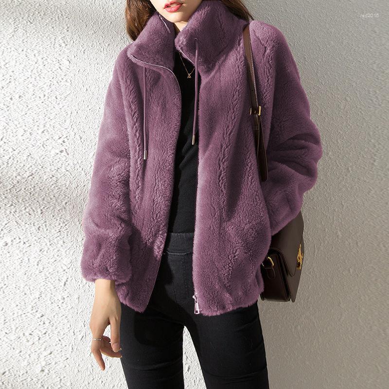 Women' Jackets 2023 Fleece Women Solid Color Coat Winter Warm Zipper Stand Collar Padded Jacket Casual Loose Female Teddy Coats Overcoat, Gray
Women' Jackets 2023 Fleece Women Solid Color Coat Winter Warm Zipper Stand Collar Padded Jacket Casual Loose Female Teddy Coats Overcoat, Gray