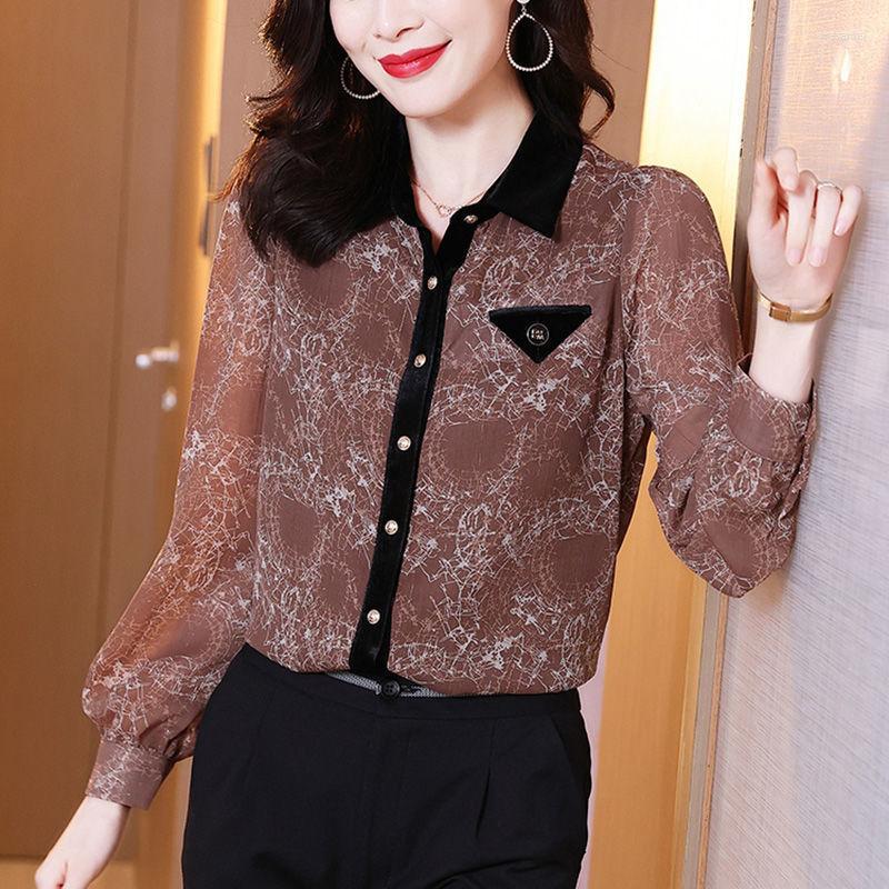 Women' Blouses Chiffon Shirt Women' Long Sleeves Blouse 2023 Spring Fashion Commuter Casual Turn Down Collar Clothing Tops, Khaki
Women' Blouses Chiffon Shirt Women' Long Sleeves Blouse 2023 Spring Fashion Commuter Casual Turn Down Collar Clothing Tops, Khaki